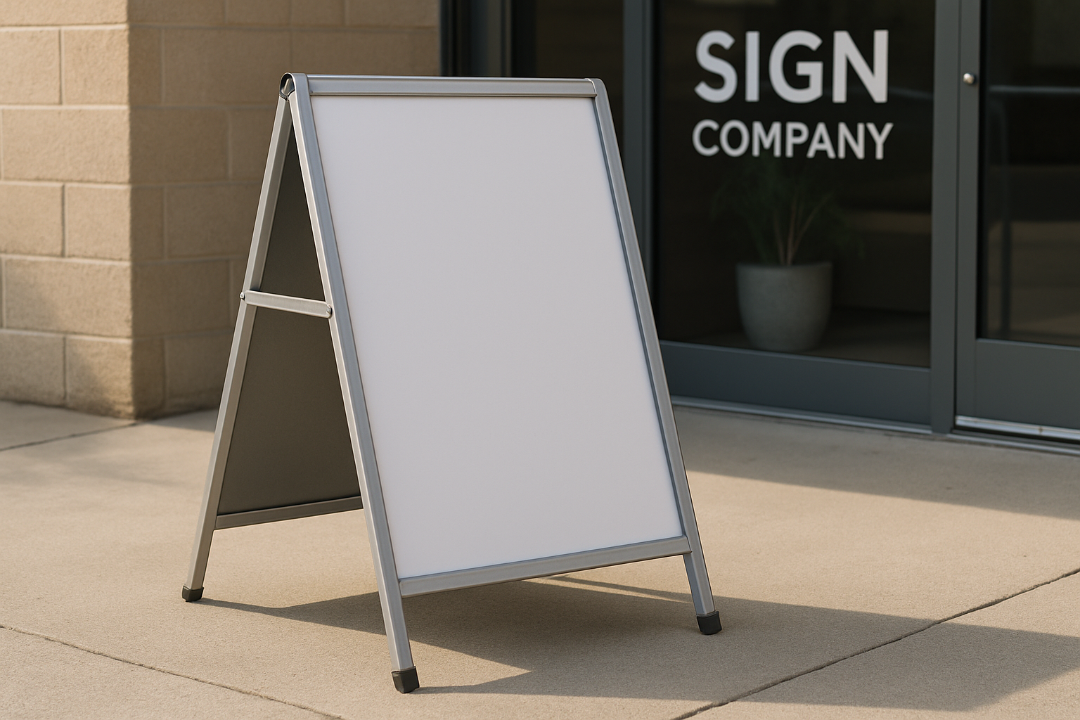 Dulles, VA - A Frame Signs and Directional Signs for Corporate Event Venues
